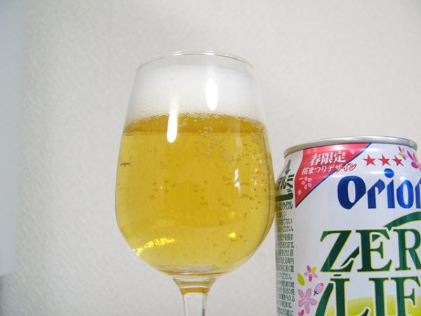 アサヒビール「オリオンビール ZERO LIFE 糖質０」
