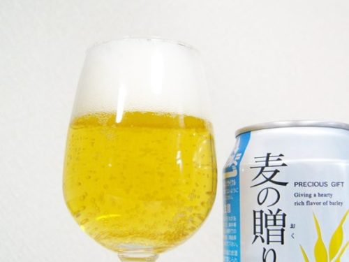 韓国ビール「麦の贈りものプリン体０糖質０」